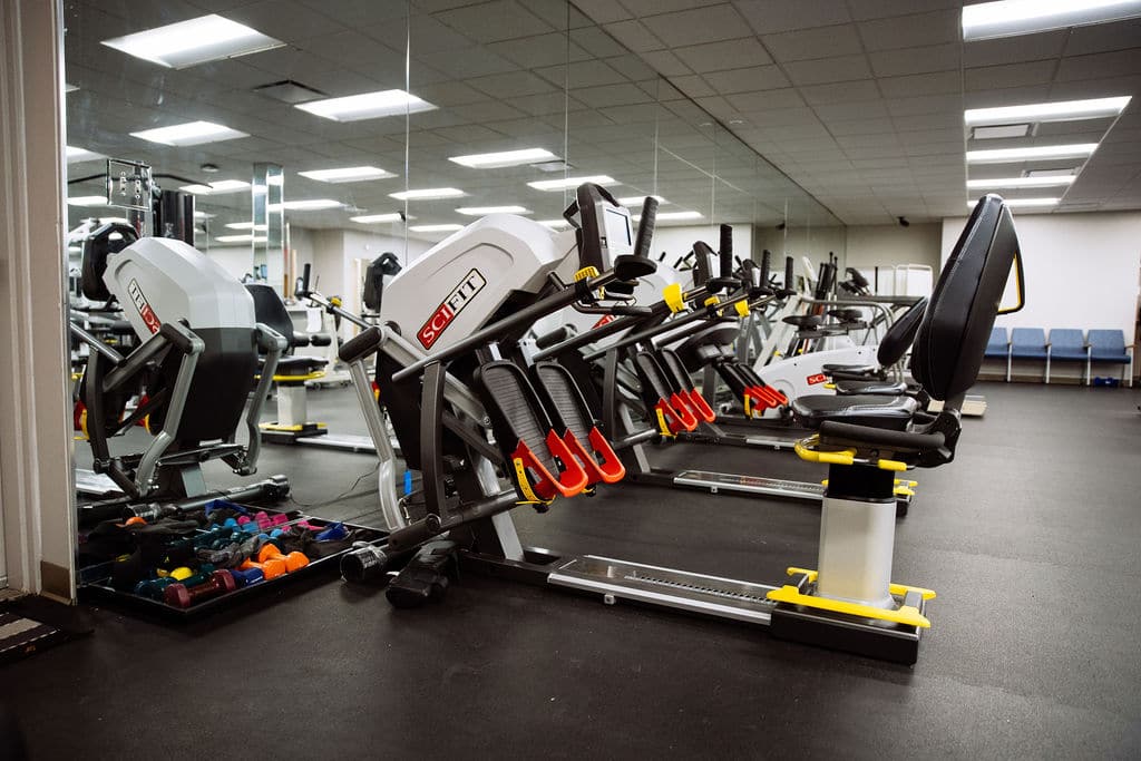 Fitness Equipment at Rehab Facility in Brooklyn