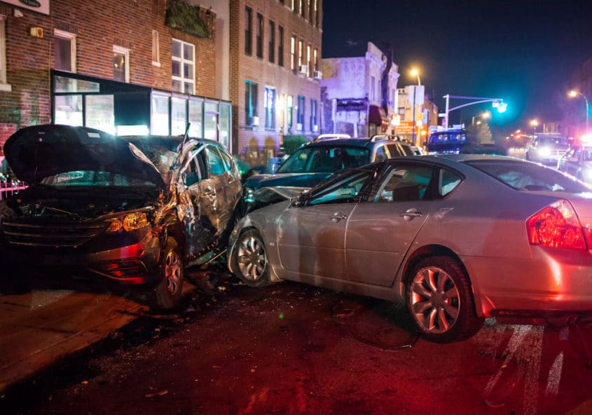 Brooklyn doctor after a car accident