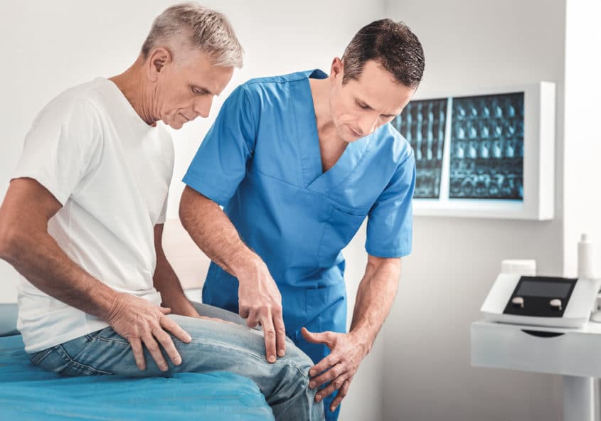 Lesión de rodilla por sobrecarga