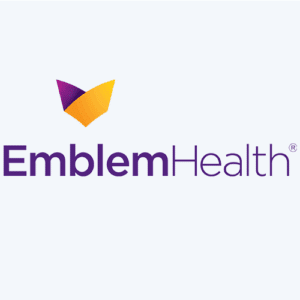 Logotipo de EmblemHealth que indica que se acepta este seguro médico en Metro Healthcare Partners, en Brooklyn, Nueva York